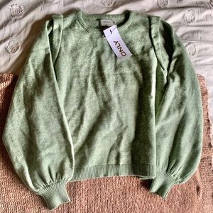 Only Sweater with Sleeve Detail